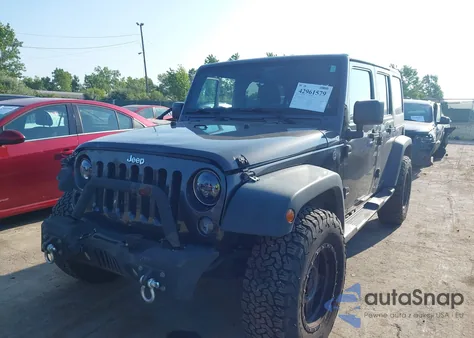 2016 Jeep Wrangler Unlimited Sport from USA, damaged, VIN 1C4BJWDG9GL337338